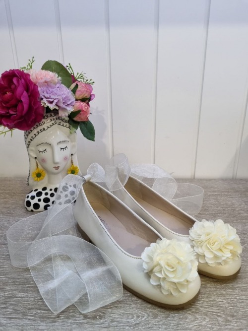 Scarpa Ballerina Fiore con...
