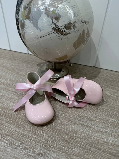 Scarpa Ballerina Rosa con fiocco PANYNO 2