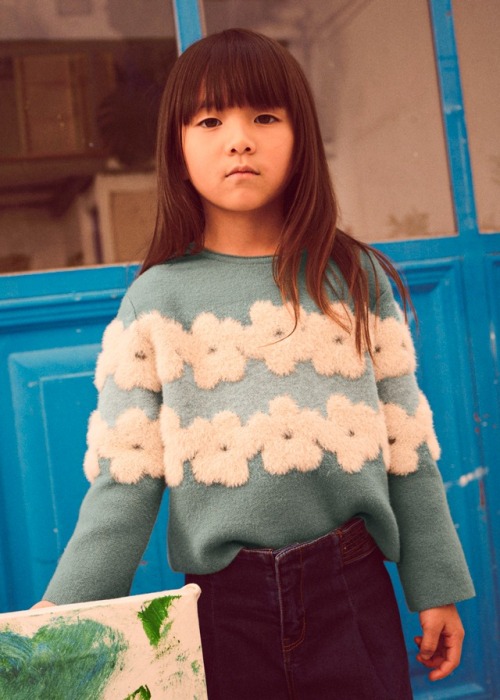 Maglione VERDE Bimba Mayoral